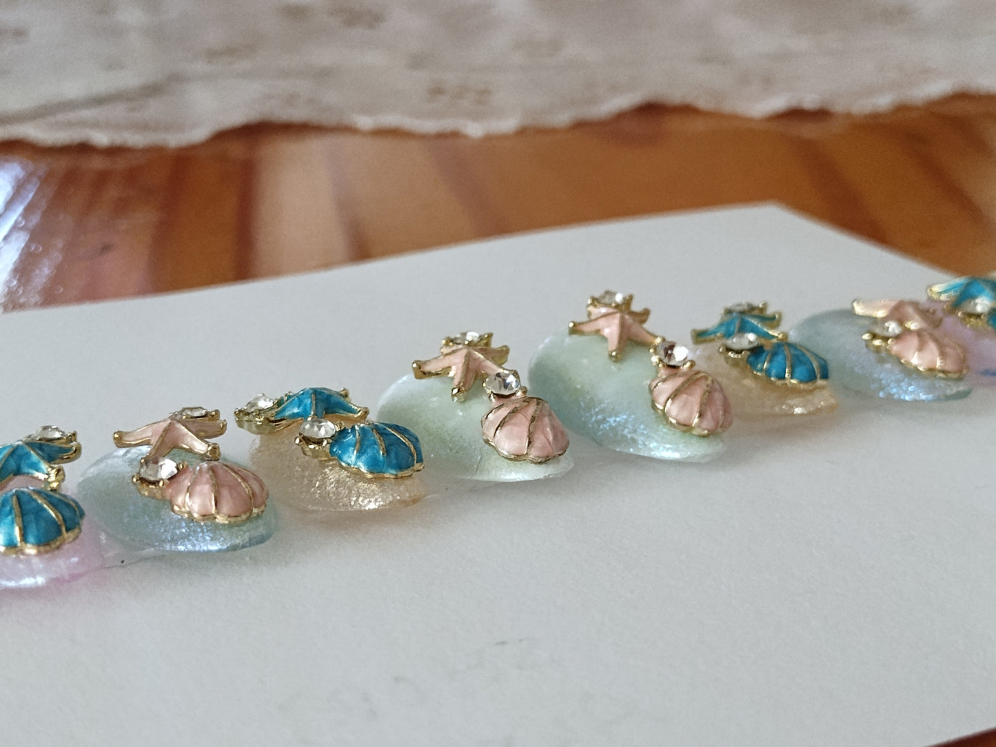 Mist by the Sea Set - Short Almond