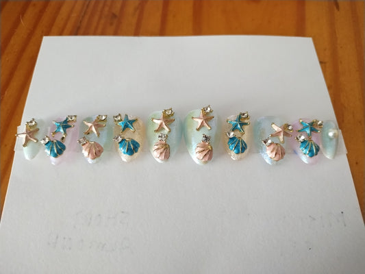 Mist by the Sea Set - Short Almond