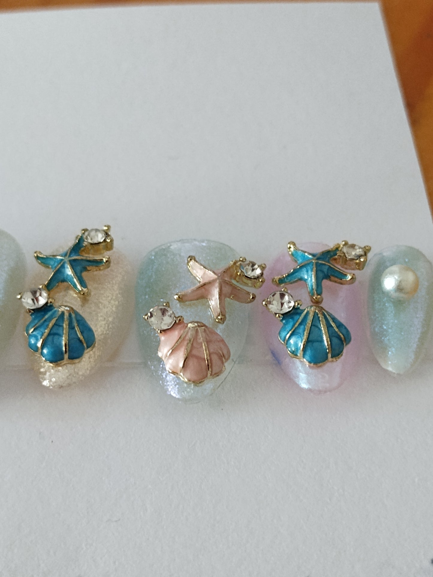 Mist by the Sea Set - Short Almond